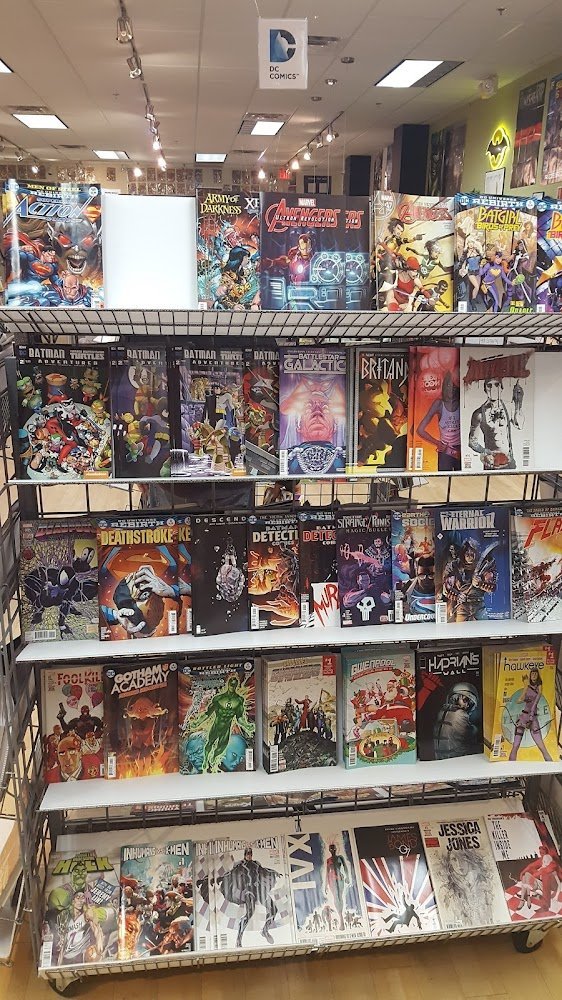 Comic Book Store Curious Comics Oak Bay North, BC Victoria British Columbia