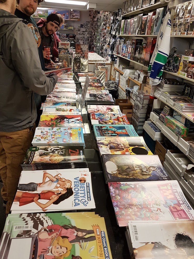 Comic Book Store Oceanside Entertainment Powell River British Columbia