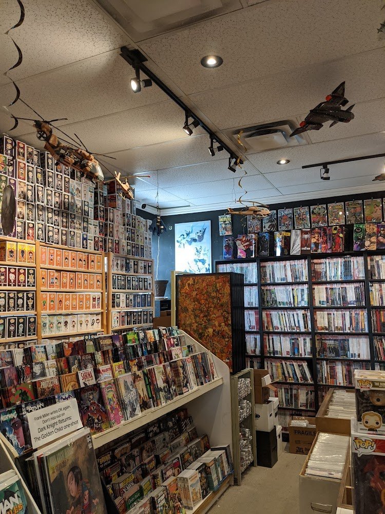 Comic Book Store Curious Comics Sidney, BC Victoria British Columbia